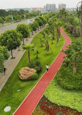 綿陽城區添新景！7萬余平方米景觀大道亮相，市民休閑再添好去處